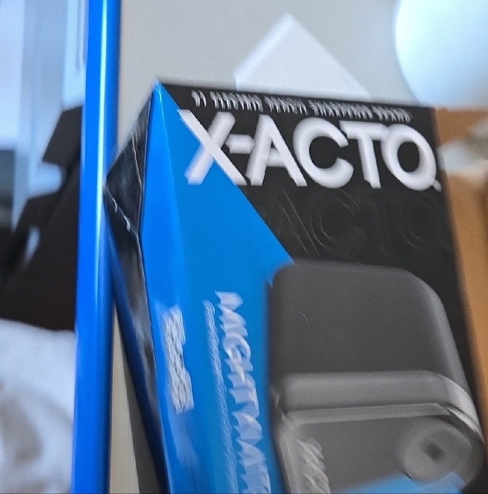 Blue Electric Pencil Sharpener